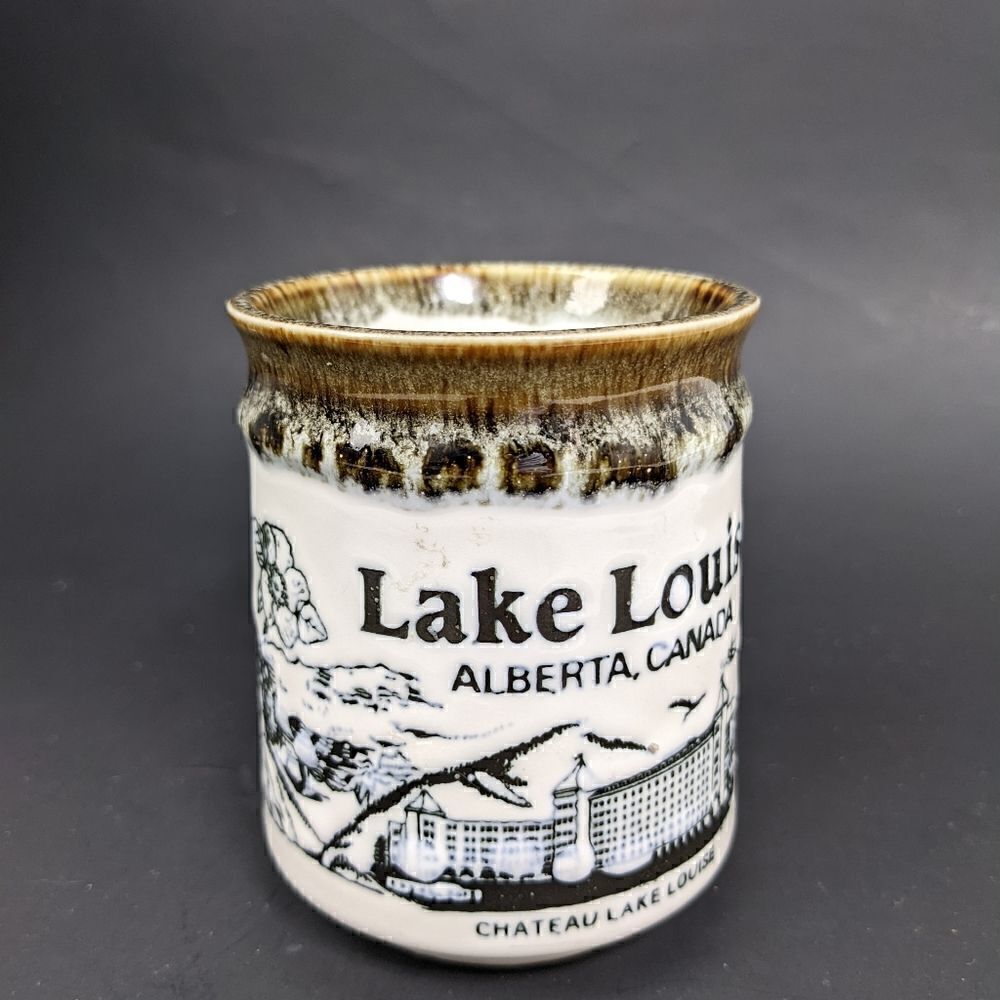 Lake Louise ceramic mug retro - Picture 6 of 6